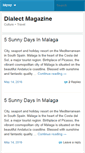 Mobile Screenshot of dialectmagazine.com